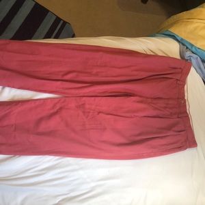 Salmon color polo pants